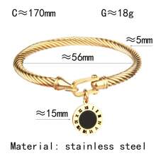 3/1 套装时尚珠宝派对珠宝镀金女士手链，节日风格三叶草方晶锆石吊坠项链配饰，节日礼物 - 小鎖吊墜組合款 - 查看 7