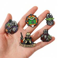 Juego de 1/5 broches de dibujos animados de Disney Personalizados Soldado Esmalte Pin Mochila Ropa Joyería Insignia de Metal Accesorios Un regalo para amigos
