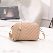 ¡Imprescindible! Bolso de bandolera acolchado de alta calidad, diseñado con esmero y versátil, que alberga fácilmente tus artículos esenciales diarios