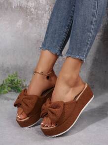 Sandalias de plataforma con suela gruesa para mujer, cómodas sandalias marrones para dama, zapatos con suela gruesa, sandalias de cuña de plataforma para mujer, se ajustan bien, zapatos de verano