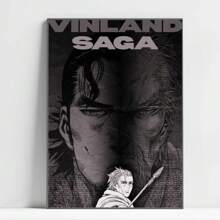 1 pièce Affiches murales sans cadre Vinland Saga Anime Manga, impressions et affiches premium, décoration vintage de salle, bar, café, décoration murale de la maison, impression artistique murale avec cadre en option