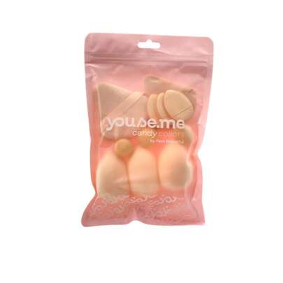 Kit 12 Esponjas Multifuncional Candy Collors Youse.me Face Beautiful