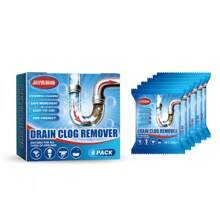 Drain Clog Removal Powder Toilet Kitchen Sewer Anti-Clog Cleaning Deodorizing Powder - 1 - View 2