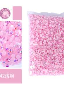 Flat Back Resin Rhinestones 2mm 3mm 4mm 5mm 6mm Non-Hotfix Jelly Rhinestones For DIY Handcraft, Glass, Shoes Decoration - Multicolor - View 27