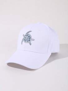1 buc șapcă de baseball cu imprimeu țestoasă, pălărie elegantă snapback, umbrire ocazională și activități în aer liber, pălării pentru femei, pălărie de fascinator,