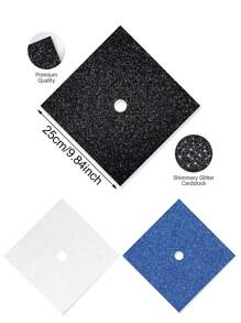 5 件毕业帽装饰，毕业装饰，闪光 DIY 毕业帽贴纸，带粘性背衬，用于 DIY 毕业帽装饰，祝贺毕业派对用品，毕业工艺品 DIY 剪贴簿用品，毕业派对礼物