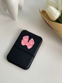 Gương mỹ phẩm cầm tay mini có thể gập lại hình hoa hồng cam tím, Gương mỹ phẩm cầm tay, Joker đen, Gương mỹ phẩm đứng, Gương du lịch, Sản phẩm làm đẹp, Gương mỹ phẩm để bàn, Gương để bàn hình chữ nhật nhỏ gọn có thể gập lại Gương mỹ phẩm đơn giản nhỏ gọn, Gương mỹ phẩm cầm tay du lịch Thích hợp cho phụ nữ làm quà tặng - Món quà tuyệt vời nhất cho mẹ và giáo viên. - màu đen - Xem 9