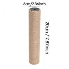 [Natural Sisal Cat Scratching Post] Cat Climbing Frame Scratching Pad, Scratch-Resistant Durable Cat Scratch Board Cat Toy, Cat Scratch Column Sofa Protector, Multiple Sizes Available, Cat Supplies, Pet Supplies