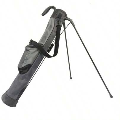 1 Pices Golf Stand Bag Lightweight Golf Bag Easy Carry With Strap -Rain Hood For Driving Range, Quick Nine And Par 3 Course For Men Or Women