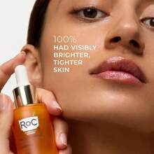 Active Vitamin C Face Serum, Daily Anti-Aging Wrinkle & Complexion Skincare Treatment, Brightening Serum, Brightening Dark Spots, Improves Pore, Corrects Discoloration - Contains Sea Buckthorn Oil (40000 Ppm) - Reduces Fine Lines And Wrinkles