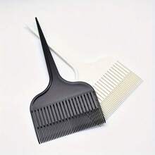 1 pièce/Ensemble de 2 pièces Peigne teinté dégradé, peigne à queue pointue séparateur de cheveux automatique, outil de coloration des cheveux, brosse de teinture des cheveux pour le salon et les soins capillaires personnels