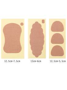 10 piezas de almohadillas para el sudor debajo del brazo con forma de calabaza, pegatinas absorbentes de sudor reutilizables y lavables, almohadillas a prueba de sudor para vestidos, parches antitranspirantes y desodorantes para el cuidado del Body para viajes, deportes, al aire libre, verano, útiles escolares