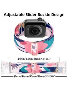 chinbersky 3 条装弹性 Solo Loop 兼容 Apple Watch 表带 38 毫米 40 毫米 41 毫米 42 毫米 44 毫米 45 毫米 49 毫米 女式男式，柔软尼龙弹性编织表带腕带兼容 Apple Watch Series Ultra 9 8 7 6 5 4 3 2 1 SE - 多色-1 - 查看 4