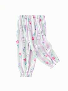 Balabala 少女防蚊睡褲，降溫透氣