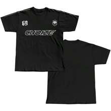 Streetwear Time T-Shirt For Men And Women Printed Front And Back 100% Cotton T-SHIRT Of Great Quality Shirt - màu đen - Xem 3