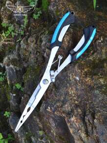 1pc ALMIGHTY EAGLE Outdoor Fishing Tools Multipurpose Multifunctional Straight Mouth Fishing Pliers Bait Pliers Bait Pliers Rust-Resistant Fish Line Cutter Portable Fishing Pliers Corrosion-Resistant - Multicolor - View 11