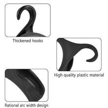 Gancho para bolsos de armario - Multifuncional, portátil, colgante, ahorrativo de espacio, gancho arqueado, estante de almacenamiento de bolsas sin costuras, para bolsos, bolsas de almacenamiento, mochilas, bolsos de hombro, carteras, corbatas, bufandas, bufandas y auriculares, para armario, sala de estar, pasillo, dormitorio, estantería, oficina, dormitorio - Multicolor - Ver 3