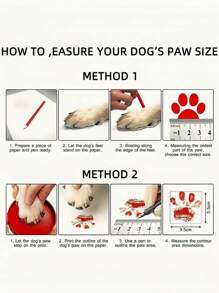 4pcs/Set Waterproof Pet Dog Shoes Chihuahua Anti-Slip Rain Boots Footwear For Small Cats Dogs Puppy Dog Pet Booties