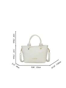 2025 Women's Glitter Material Bucket Handbag, Large Capacity Beach/Travel Shoulder/Crossbody Bag