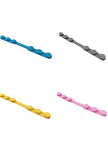 3pcs Silicone Face Mask Ear Hooks, Mask Strap Adjuster Extender Buckle Clip Holder To Prevent Ear Pain, Adjustable