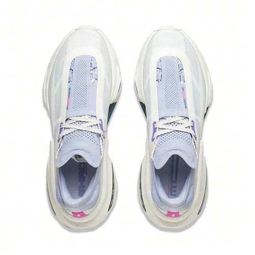 Blanco champán/azul crepúsculo claro