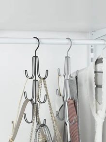 1PC Bag Rack Hook-Multi-Function Belt Tie Hook, 3-Layer Bag Hanger Iron Handbag Belt Hook, Home Cloakroom Storage Rack,Back To School,Dorm Essentials - Multicolor - View 8