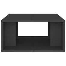 Mesas de centro 4 piezas gris 13"x13"x13" Material de madera