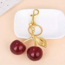 1st Cherry Sleutelhanger, Modieuze Elegante Autosleutelhouder Tas Hanger