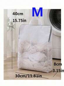 Laundry Wash Bag With Handle And Honeycomb Mesh For Delicates, Thick Fine Mesh Washing Machine Bag, Hanging Mesh Laundry Hamper, Multi-Functional Clothes Storage Mesh Bag, Wall-Mounted Changing Clothes Bag, Large Dirty Clothes Storage Laundry Bag For Bathroom, Apartment, RV, College Dorm, Laundry Organization For Bathroom Bedroom Travel Essentials Travel Accessories Travel Must Haves Beach Vacation Summer Holiday School Accessories Back To School Supplies Stuff