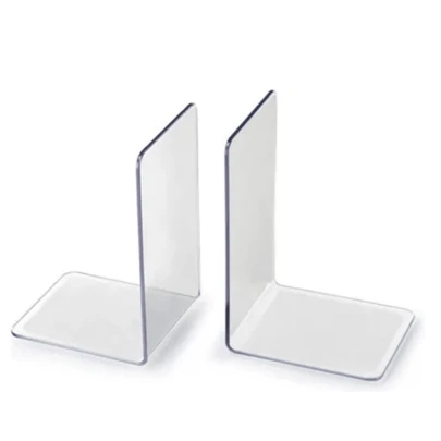 2 Aparador de Livros Suporte Bibliocanto Leitura Sala Quarto Rack Estudo 100% acrílico