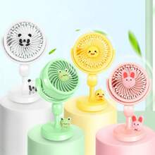 1pc Summer New Cute Cartoon Fan Handheld Fan Portable Fan Desktop Fan Holiday Gift