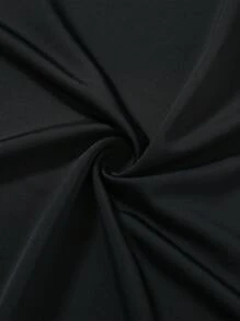 Lightweight Elastic Ice Silk Sports Jogger Pants, Men's Solid Color Casual Comfortable Versatile Long Pants, Summer - Black - View 9