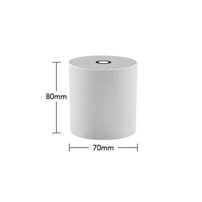 Rollo de Papel Térmico Nextep NE-529 de 80x70mm, Paquete con 5 Piezas, Longitud de 55 metros por Rollo, Gramaje de 55g/m², Compatible con Impresoras Térmicas de Punto de Vnta, Cajeros y Máquinas Registradoras, Ideal para Tickets y Recibos, Impresión Clara y Duradera, Libre de BPA, Alta Sensibilidad al Calor, Uso en Restaurantes, Tiendas, Supermercados y Gasolineras, Empaque en Paquetes de 5 Rollos, Modelo NE-529