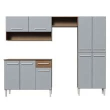 MADESA Baker's Racks - Brown and Grey - View 4