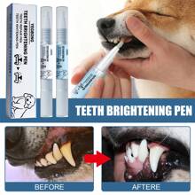 Rimuovi tartaro per animali domestici, penna per sbiancare i denti per cani e gatti, strumento per la pulizia dentale per rimuovere placca e tartaro, schiuma per la pulizia dei denti per cattivo alito e macchie sui denti