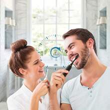 Electric Toothbrush – 6 Cleaning Modes, IPX7 Waterproof And USB Rechargeable | Smart Timer, 300mAH Battery, Gentle Bristles And Multiple Color Options For Whitening Teeth, Healthy Gum And Superior Oral Care With 30-Day Battery Life And Replaceable Brush Heads - Multicolor - View 4