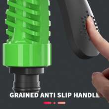 Vandise 75FT Expandable Garden Hose Pipe Lightweight, 3 Times Expanding Hose, Leak Proof, Flexible Hosepipes For Garden With 7 Function Spray Nozzle, No Kink Water Hose, Brass Fitting, 1/2" Solid Brass Connectors, Lightweight No-Kink Flexible Water Hose, Garden Hose Outdoor, Expandable Garden Hose Heavy Duty Garden Hose Flexible Telescopic Water Pipe Lightweight Water Hose 75ft, Retractable, Brass Alloy Connector, For Gardens, Patios And Cars, Flowers (Black/ Blue/ Green) - Green - View 10