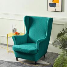 2pcs/Set Waterproof Large Leaf & Tiger Pattern Chair Cover, Elastic Non-Slip Furniture Protector Slipcover, Suitable For Bedroom And Living Room - Multicolor - View 13