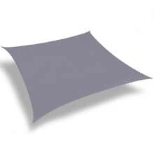 Vela parasole impermeabile triangolare, rettangolare o quadrata, blocca il 98% dei raggi UV, telo ombreggiante, copertura parasole, tende per campeggio, patio, giardino, piscina all'aperto