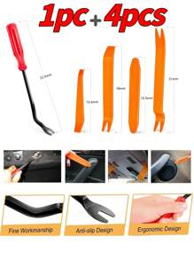725 Pcs Car Repair Kit - Universal Car Body And Interior Fasteners And Tools Includes Clips, Rivets, Push Pins And Removal Tools - Great For Cars, Trucks And Motorcycles - Comprehensive Set Of 23 Different Sizes , Great For Windshield, Door Trim, Bumper And Repair , Nylon Construction Ensures Long-Lasting Use , Easy To Install And Remove, Car Retaining Clip Kit