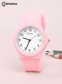 Montre à quartz de mode classique, résistante à l'eau 3ATM, résistante aux chocs et aux chutes, convient aux étudiants, cadeau pour enfants, décoration de campus