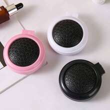 1pc Portable Massage Comb Folding Mirror Travel Hair Brush Mini Air Cushion Comb