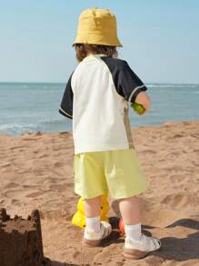 Balabala Baby Boys' & Girls Two Pieces Outfit, Cute & Fresh - Black and White - View 3