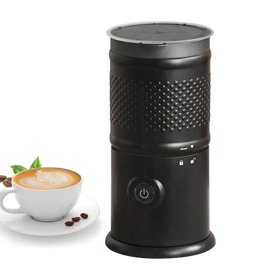 CLIPOP Milk Frother Electric, 3-In-1 Automatic Frother And Milk Steamer, 300ml, Electric Milk Steamer, Auto Shut-Off, Hot And Cold Foam Maker For Coffee, Latte, Cappuccino, Chocolate