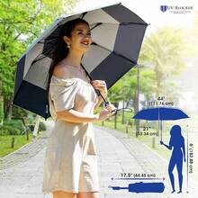 Umbrellas And Rain Hat Umbrellas - 58" - View 6