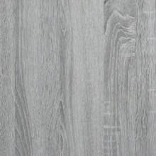 vidaXL Libreria Grigio Sonoma 50x31x74,5 cm in Legno Multistrato
