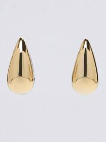 1 par de pendientes de gota de agua geométrica elegante hecha a mano, regalo de joyería para mujer y niña en cumpleaños y fiesta, previene alergias