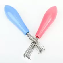 2 Stück Kamm & Reinigungsbürste Haarentfernungs-Werkzeug Set, praktisches Salon Reinigungsset, Haarstyling Werkzeuge