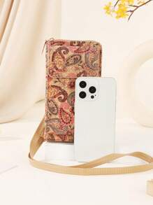 1pc Vintage Multifunction Phone Wallet/Coin Purse/Crossbody Bag Suitable For Daily Use Phone Bag For Women Wallet Purse Wallet