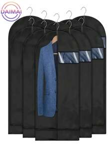 DAIMAI 品牌/开斋节母亲节 1 套防尘罩袋，适用于衬衫、西装、连衣裙、外套、便携式防尘服装袋、卧室、衣柜、壁橱、家庭、宿舍收纳袋，用于存放重要衣服、季节性服装、国王生日礼物
